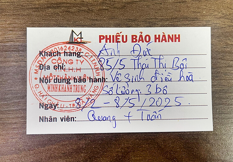 bao hanh ve sinh dieu hoa