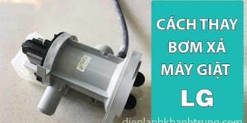 Báo giá thay bơm xả máy giặt LG cửa ngang