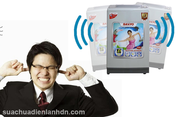 Máy giặt Sanyo kêu to