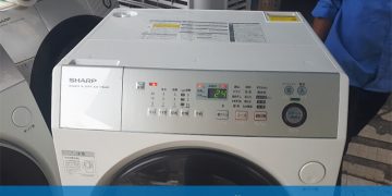 Máy giặt Sharp nội địa báo lỗi EC2, EC6, EA1