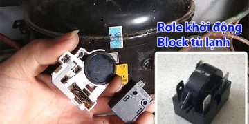 Thay Rơle khởi động tủ lạnh giá bao nhiêu ?