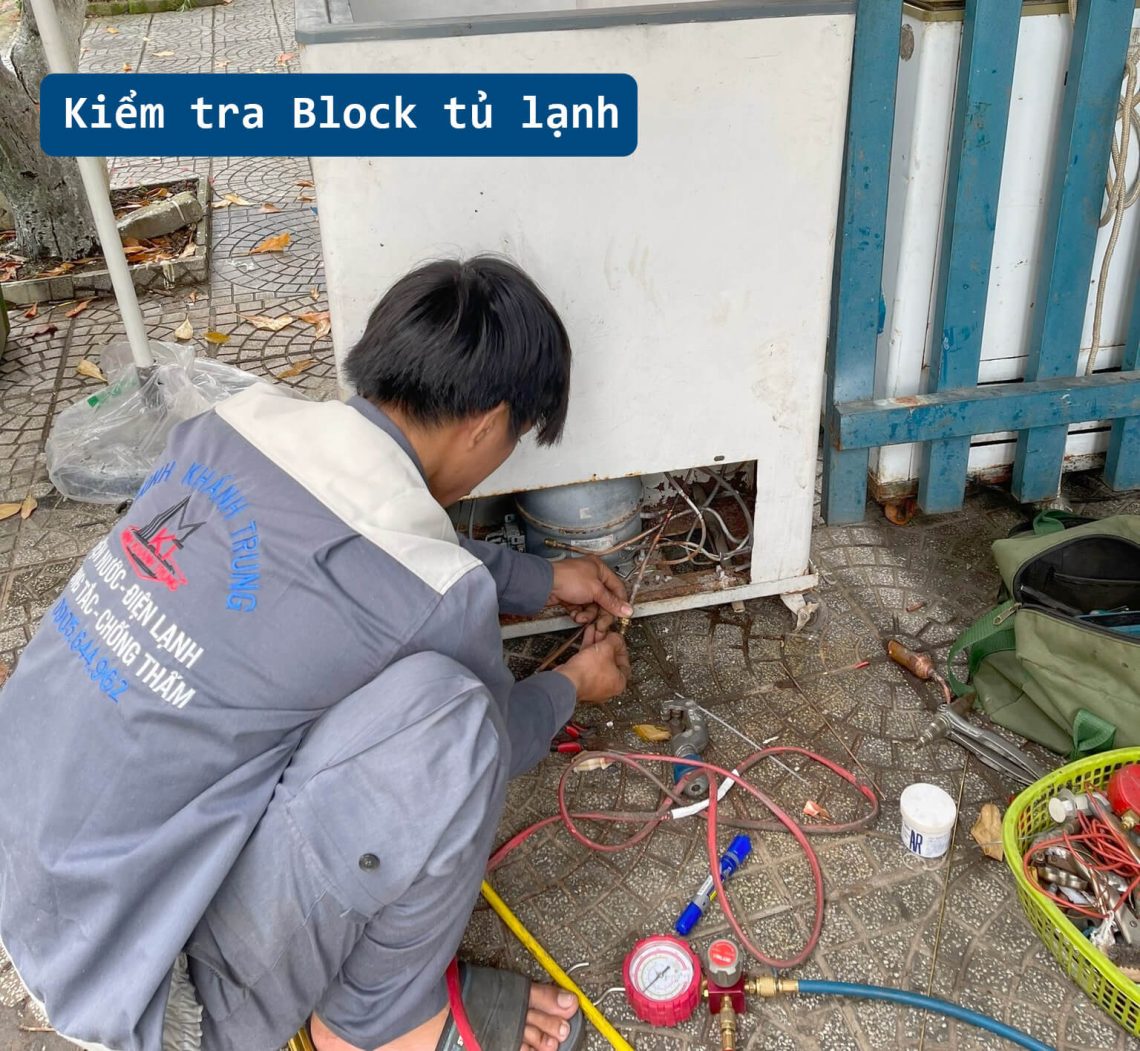 tu lanh khong chay 
