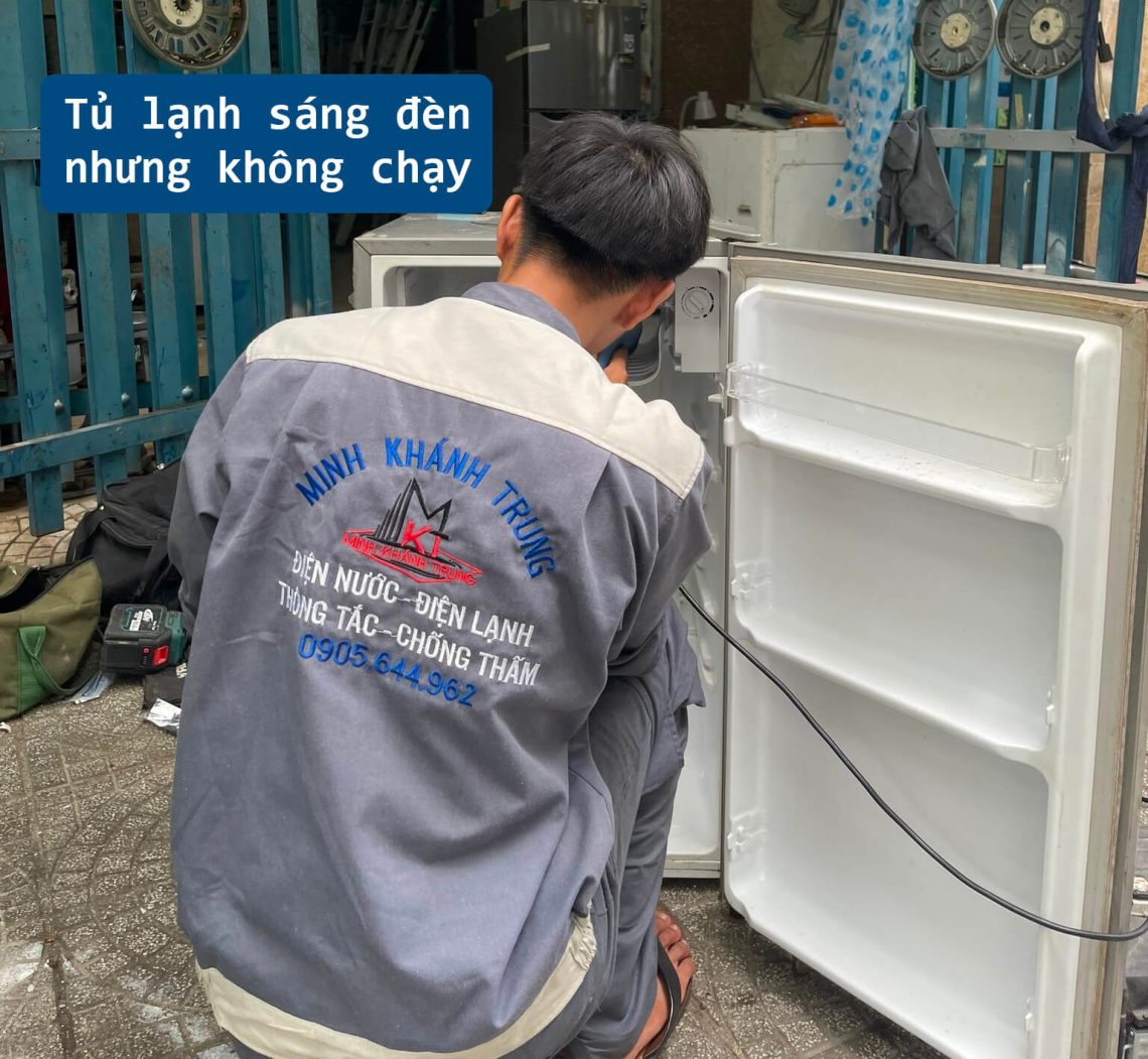 tu lanh sang den nhung khong chay